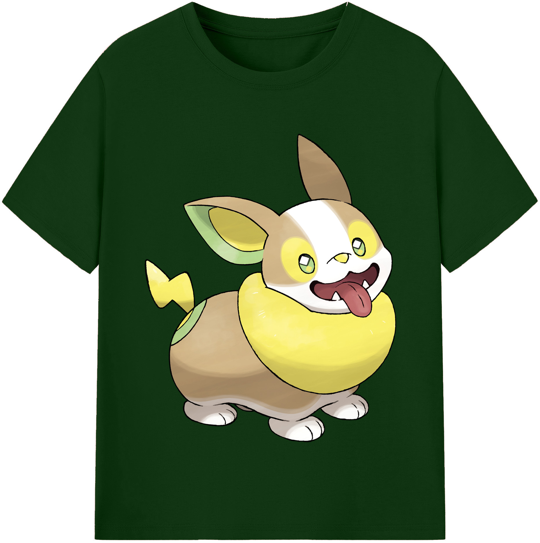 （画像用） ポケットモンスター Pokémon 綿100％半袖Tシャツ（フロントプリント）